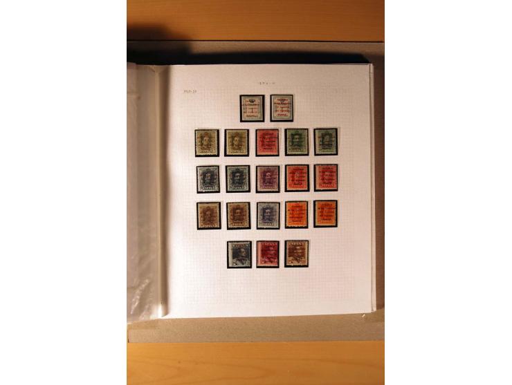 1850/1930, anfangs gestempelte, später auch ungebrauchte Sammlung mit vielen besseren Werten, oftmals mehrfach mit Farbnuance