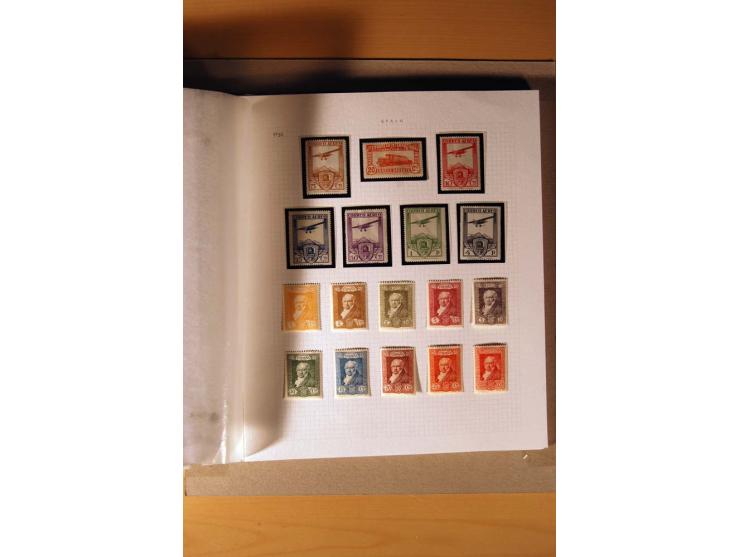 1850/1930, anfangs gestempelte, später auch ungebrauchte Sammlung mit vielen besseren Werten, oftmals mehrfach mit Farbnuance