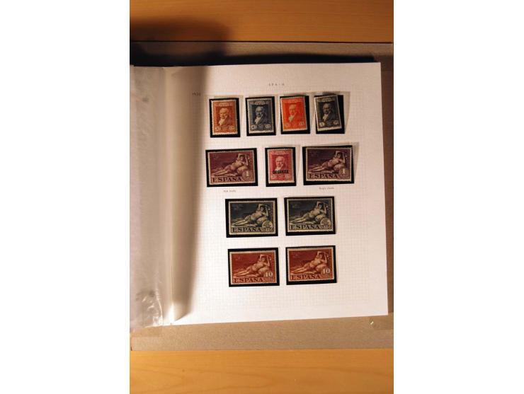 1850/1930, anfangs gestempelte, später auch ungebrauchte Sammlung mit vielen besseren Werten, oftmals mehrfach mit Farbnuance