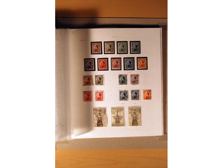 1850/1930, anfangs gestempelte, später auch ungebrauchte Sammlung mit vielen besseren Werten, oftmals mehrfach mit Farbnuance