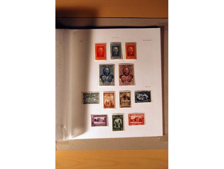 1850/1930, anfangs gestempelte, später auch ungebrauchte Sammlung mit vielen besseren Werten, oftmals mehrfach mit Farbnuance