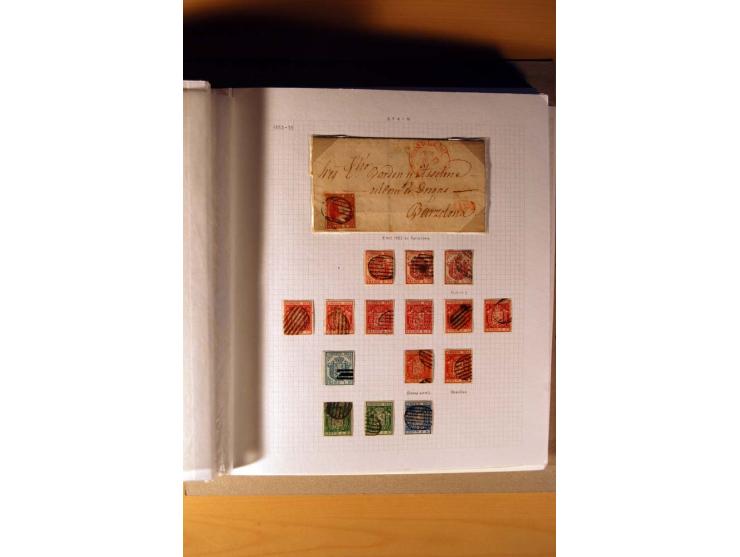 1850/1930, anfangs gestempelte, später auch ungebrauchte Sammlung mit vielen besseren Werten, oftmals mehrfach mit Farbnuance