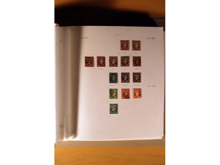1850/1930, anfangs gestempelte, später auch ungebrauchte Sammlung mit vielen besseren Werten, oftmals mehrfach mit Farbnuance