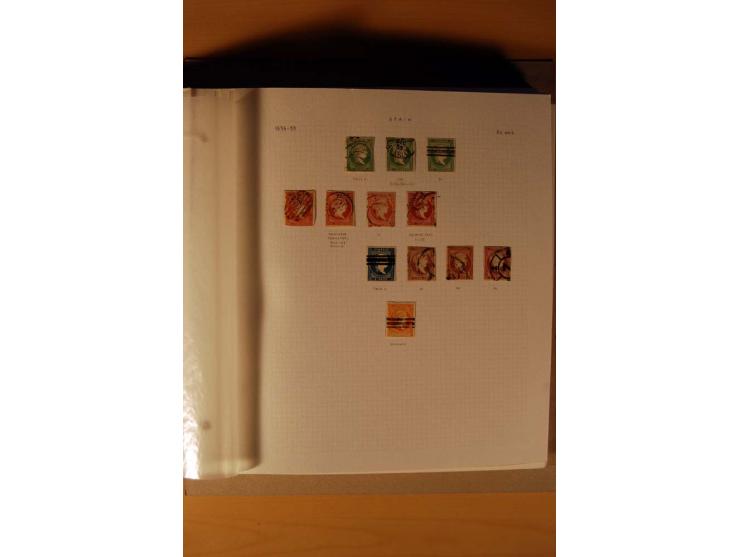 1850/1930, anfangs gestempelte, später auch ungebrauchte Sammlung mit vielen besseren Werten, oftmals mehrfach mit Farbnuance