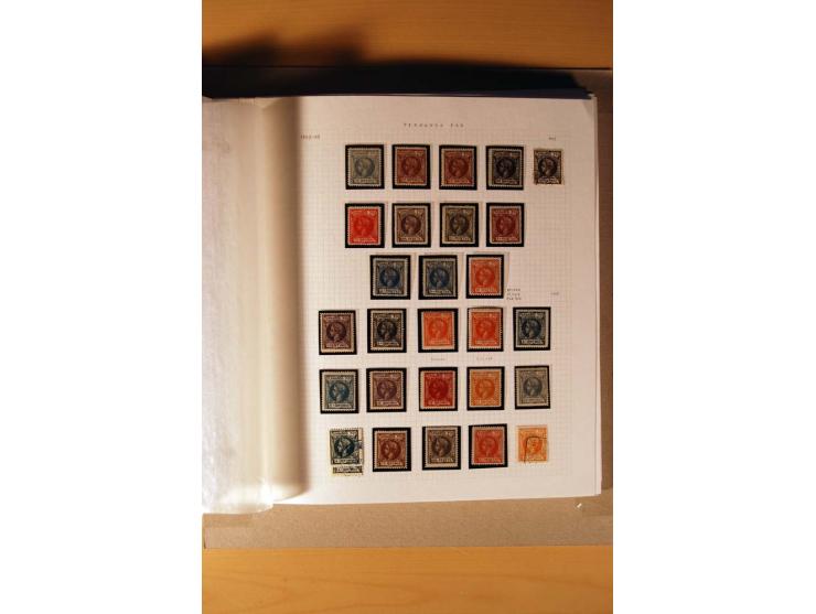 SPANISCHE KOLONIEN IN AFRIKA: 1868/1930, ungebrauchte und gestempelte Sammlung mit vielen besseren Werten, dabei Fernando Poo