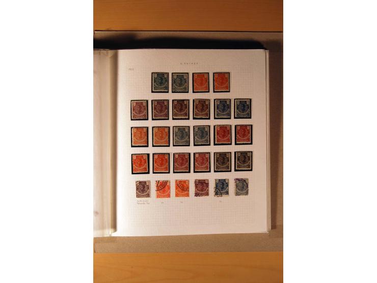 SPANISCHE KOLONIEN IN AFRIKA: 1868/1930, ungebrauchte und gestempelte Sammlung mit vielen besseren Werten, dabei Fernando Poo