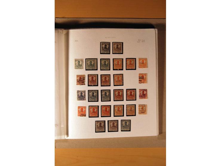 SPANISCHE KOLONIEN IN AFRIKA: 1868/1930, ungebrauchte und gestempelte Sammlung mit vielen besseren Werten, dabei Fernando Poo
