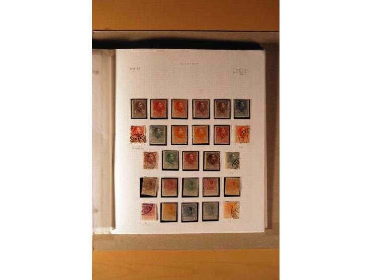 SPANISCHE KOLONIEN IN AFRIKA: 1868/1930, ungebrauchte und gestempelte Sammlung mit vielen besseren Werten, dabei Fernando Poo