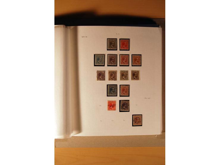 SPANISCHE KOLONIEN IN AFRIKA: 1868/1930, ungebrauchte und gestempelte Sammlung mit vielen besseren Werten, dabei Fernando Poo