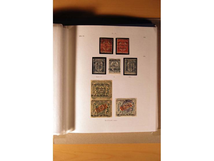 SPANISCHE KOLONIEN IN AFRIKA: 1868/1930, ungebrauchte und gestempelte Sammlung mit vielen besseren Werten, dabei Fernando Poo