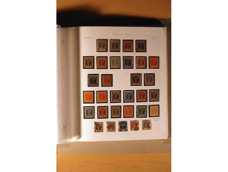 SPANISCHE KOLONIEN IN AFRIKA: 1868/1930, ungebrauchte und gestempelte Sammlung mit vielen besseren Werten, dabei Fernando Poo