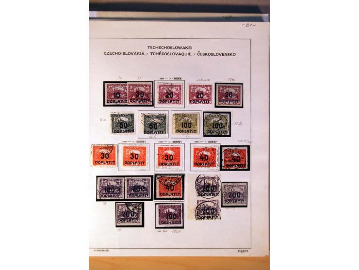 1850/1938 (ca.), Sammlung ungebraucht, postfrisch und gestempelt mit vielen Briefen, Karten und Ganzsachen ab KuK-Zeit, dabei