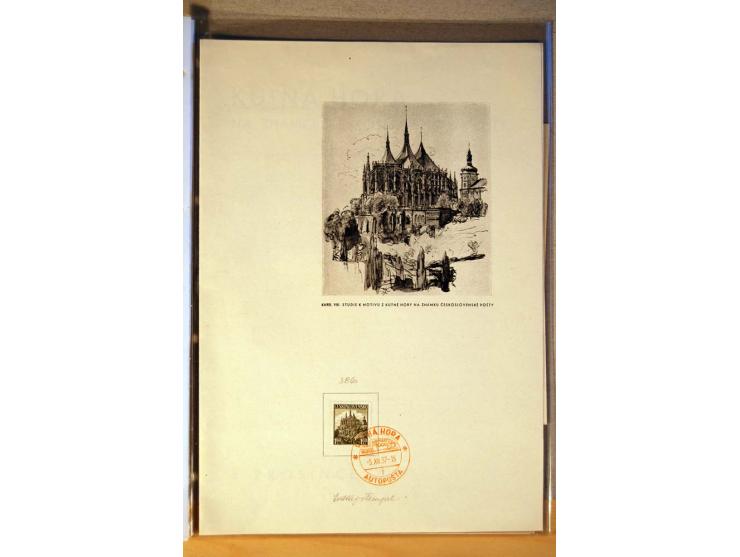 1850/1938 (ca.), Sammlung ungebraucht, postfrisch und gestempelt mit vielen Briefen, Karten und Ganzsachen ab KuK-Zeit, dabei