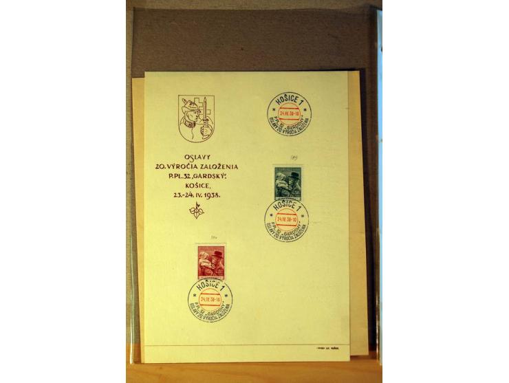 1850/1938 (ca.), Sammlung ungebraucht, postfrisch und gestempelt mit vielen Briefen, Karten und Ganzsachen ab KuK-Zeit, dabei
