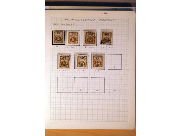 1850/1938 (ca.), Sammlung ungebraucht, postfrisch und gestempelt mit vielen Briefen, Karten und Ganzsachen ab KuK-Zeit, dabei