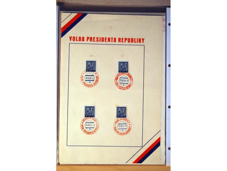 1850/1938 (ca.), Sammlung ungebraucht, postfrisch und gestempelt mit vielen Briefen, Karten und Ganzsachen ab KuK-Zeit, dabei