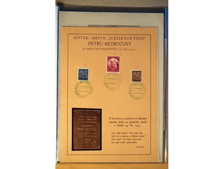 1850/1938 (ca.), Sammlung ungebraucht, postfrisch und gestempelt mit vielen Briefen, Karten und Ganzsachen ab KuK-Zeit, dabei