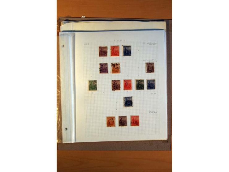 1858/1929, ungebrauchte und gestempelte Sammlung mit vielen besseren Werten, dabei Mi.-Nr. 1 auf Brief nach Rosario, 3 auf Br