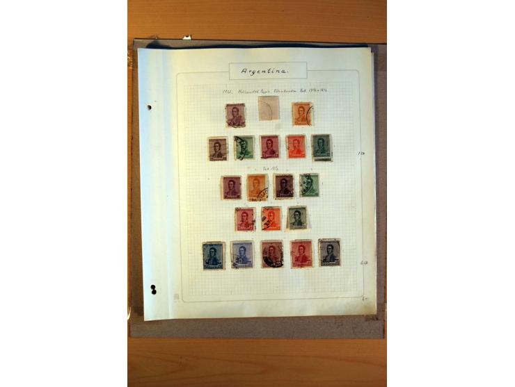 1858/1929, ungebrauchte und gestempelte Sammlung mit vielen besseren Werten, dabei Mi.-Nr. 1 auf Brief nach Rosario, 3 auf Br