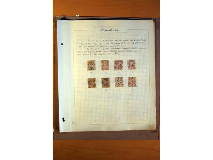 1858/1929, ungebrauchte und gestempelte Sammlung mit vielen besseren Werten, dabei Mi.-Nr. 1 auf Brief nach Rosario, 3 auf Br