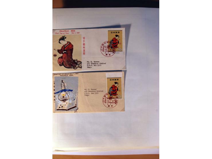 1945/85 (ca.), postfrische, ungebrauchte und gestempelte reichhaltige Sammlung, mit u.a. Bl.11, Mi.-Nr. A28, 32,38,41,51 etc.