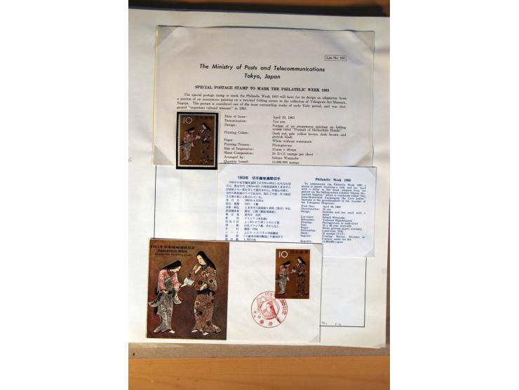 1945/85 (ca.), postfrische, ungebrauchte und gestempelte reichhaltige Sammlung, mit u.a. Bl.11, Mi.-Nr. A28, 32,38,41,51 etc.