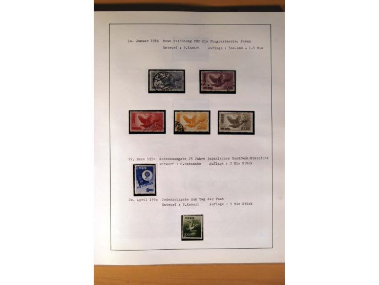1945/85 (ca.), postfrische, ungebrauchte und gestempelte reichhaltige Sammlung, mit u.a. Bl.11, Mi.-Nr. A28, 32,38,41,51 etc.