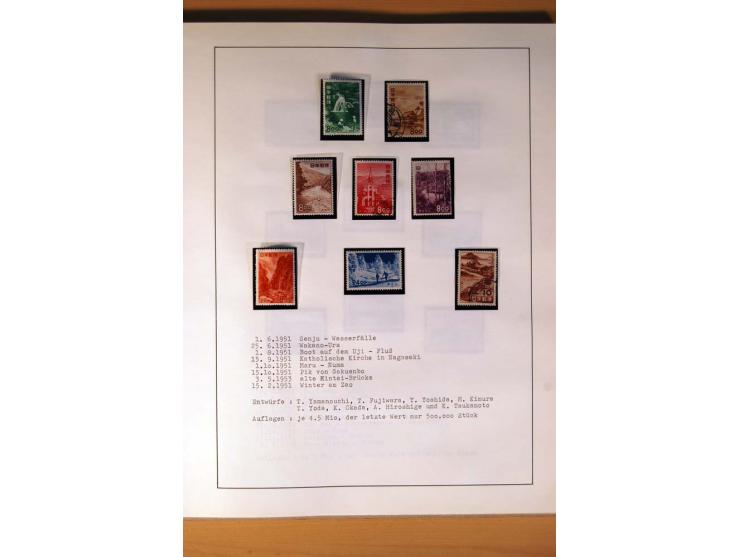1945/85 (ca.), postfrische, ungebrauchte und gestempelte reichhaltige Sammlung, mit u.a. Bl.11, Mi.-Nr. A28, 32,38,41,51 etc.