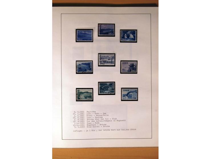 1945/85 (ca.), postfrische, ungebrauchte und gestempelte reichhaltige Sammlung, mit u.a. Bl.11, Mi.-Nr. A28, 32,38,41,51 etc.
