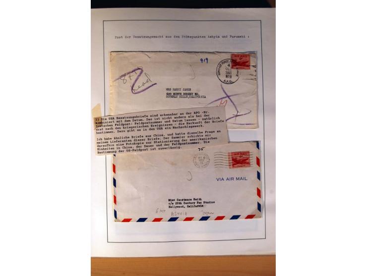 1945/85 (ca.), postfrische, ungebrauchte und gestempelte reichhaltige Sammlung, mit u.a. Bl.11, Mi.-Nr. A28, 32,38,41,51 etc.