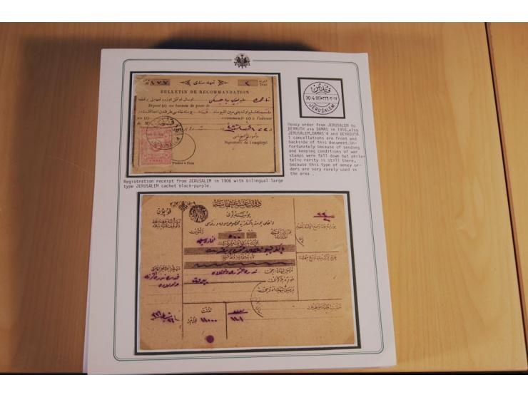 1873/1917 (ca.), Sammlung von rund 260 Briefen, Briefkarten, Karten, Ganzsachen und Ansichtskarten, dabei Telegramme, Reco, M