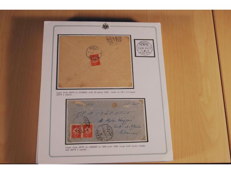1873/1917 (ca.), Sammlung von rund 260 Briefen, Briefkarten, Karten, Ganzsachen und Ansichtskarten, dabei Telegramme, Reco, M