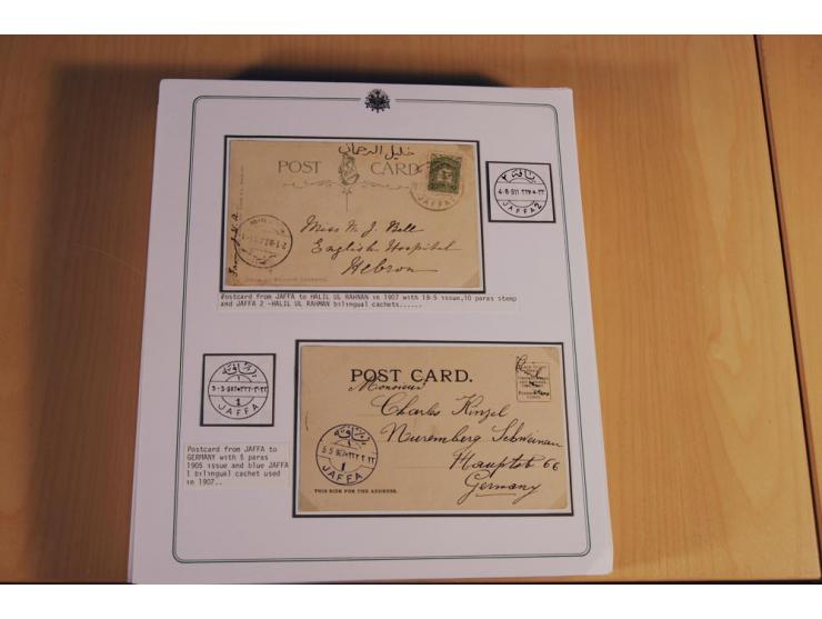 1873/1917 (ca.), Sammlung von rund 260 Briefen, Briefkarten, Karten, Ganzsachen und Ansichtskarten, dabei Telegramme, Reco, M