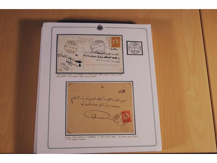 1873/1917 (ca.), Sammlung von rund 260 Briefen, Briefkarten, Karten, Ganzsachen und Ansichtskarten, dabei Telegramme, Reco, M