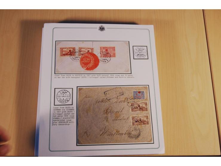 1873/1917 (ca.), Sammlung von rund 260 Briefen, Briefkarten, Karten, Ganzsachen und Ansichtskarten, dabei Telegramme, Reco, M
