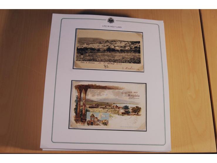 1873/1917 (ca.), Sammlung von rund 260 Briefen, Briefkarten, Karten, Ganzsachen und Ansichtskarten, dabei Telegramme, Reco, M