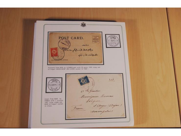 1873/1917 (ca.), Sammlung von rund 260 Briefen, Briefkarten, Karten, Ganzsachen und Ansichtskarten, dabei Telegramme, Reco, M
