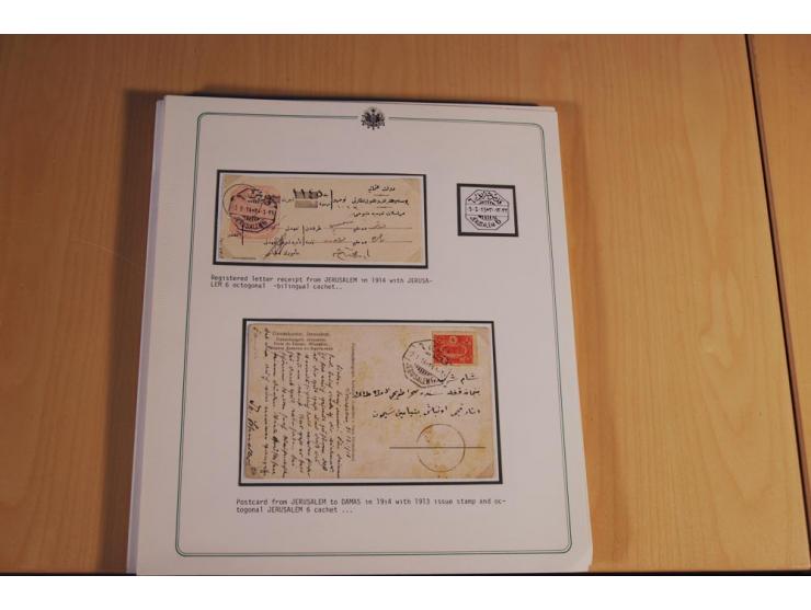 1873/1917 (ca.), Sammlung von rund 260 Briefen, Briefkarten, Karten, Ganzsachen und Ansichtskarten, dabei Telegramme, Reco, M