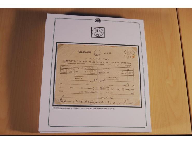 1873/1917 (ca.), Sammlung von rund 260 Briefen, Briefkarten, Karten, Ganzsachen und Ansichtskarten, dabei Telegramme, Reco, M