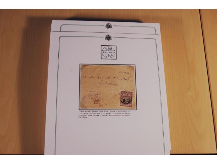 1873/1917 (ca.), Sammlung von rund 260 Briefen, Briefkarten, Karten, Ganzsachen und Ansichtskarten, dabei Telegramme, Reco, M
