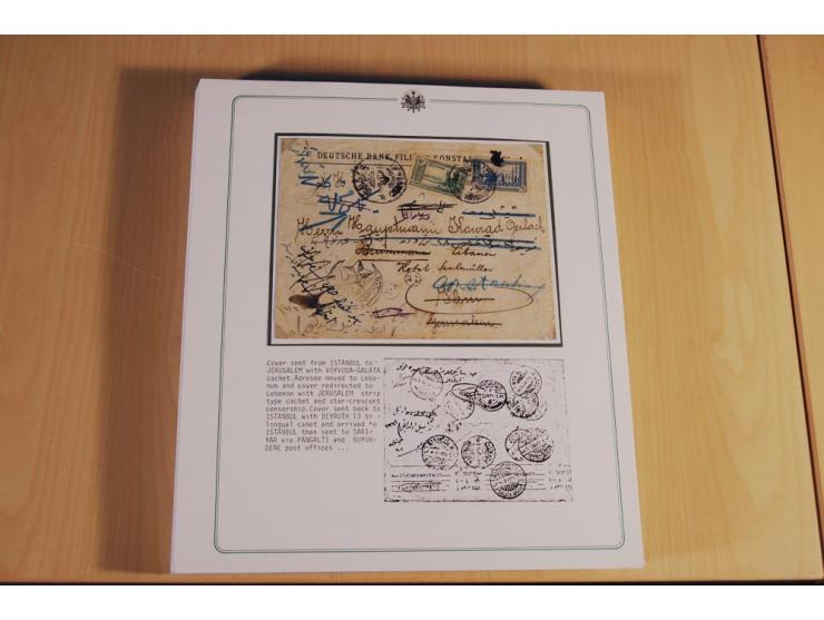 1873/1917 (ca.), Sammlung von rund 260 Briefen, Briefkarten, Karten, Ganzsachen und Ansichtskarten, dabei Telegramme, Reco, M