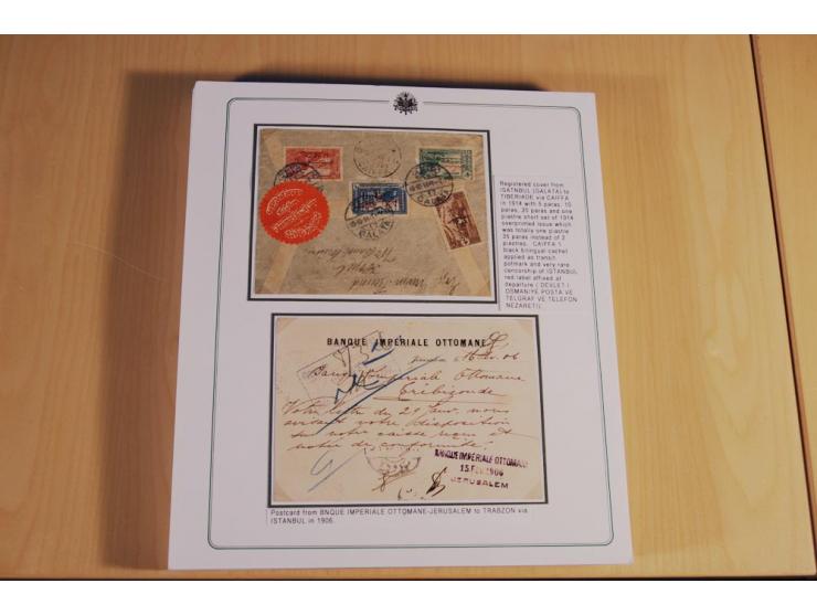 1873/1917 (ca.), Sammlung von rund 260 Briefen, Briefkarten, Karten, Ganzsachen und Ansichtskarten, dabei Telegramme, Reco, M