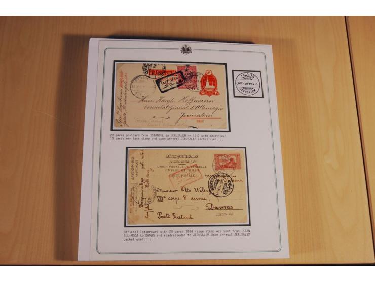 1873/1917 (ca.), Sammlung von rund 260 Briefen, Briefkarten, Karten, Ganzsachen und Ansichtskarten, dabei Telegramme, Reco, M