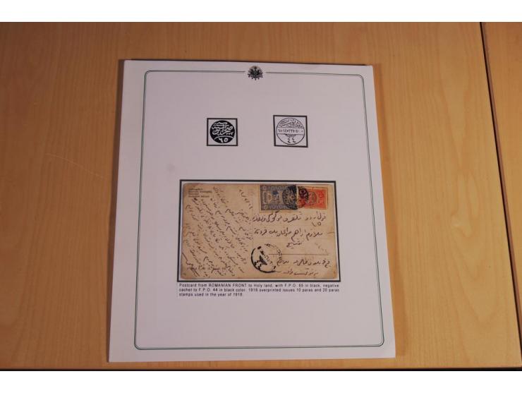 1873/1917 (ca.), Sammlung von rund 260 Briefen, Briefkarten, Karten, Ganzsachen und Ansichtskarten, dabei Telegramme, Reco, M