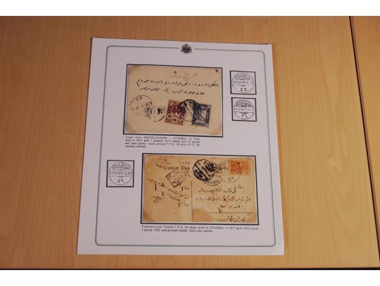 1873/1917 (ca.), Sammlung von rund 260 Briefen, Briefkarten, Karten, Ganzsachen und Ansichtskarten, dabei Telegramme, Reco, M