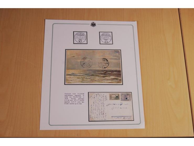 1873/1917 (ca.), Sammlung von rund 260 Briefen, Briefkarten, Karten, Ganzsachen und Ansichtskarten, dabei Telegramme, Reco, M