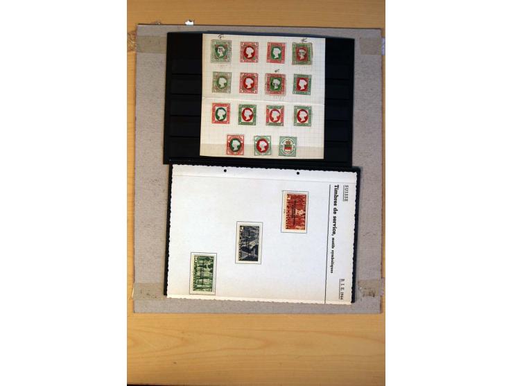1800/1998 (ca.), postfrischer, ungebrauchter und ungestempelter Posten mit einigen briefen und Karten, dabnei gute Ausgaben, 