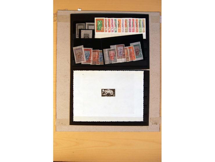 1800/1998 (ca.), postfrischer, ungebrauchter und ungestempelter Posten mit einigen briefen und Karten, dabnei gute Ausgaben, 