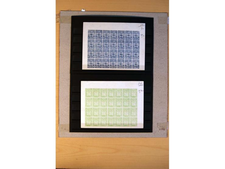 1800/1998 (ca.), postfrischer, ungebrauchter und ungestempelter Posten mit einigen briefen und Karten, dabnei gute Ausgaben, 