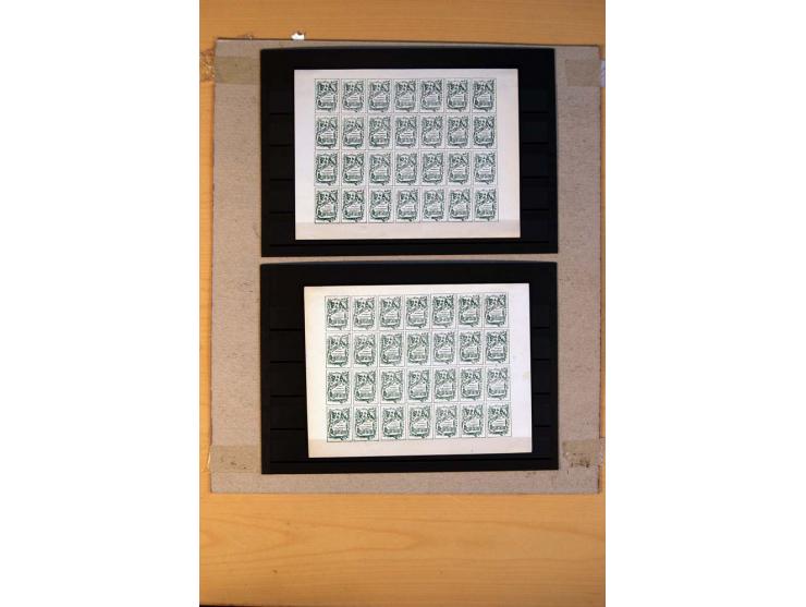 1800/1998 (ca.), postfrischer, ungebrauchter und ungestempelter Posten mit einigen briefen und Karten, dabnei gute Ausgaben, 